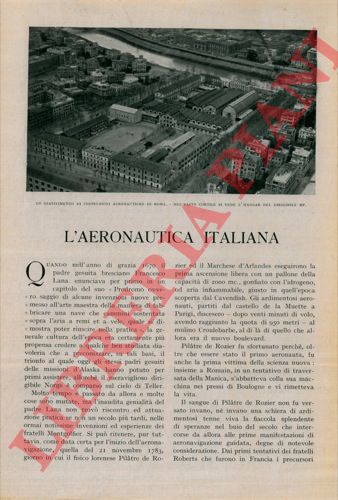 - - L'aeronautica italiana.