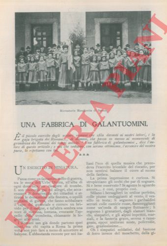 QUATTRINI Antonio G. - - Una fabbrica di galantuomini.