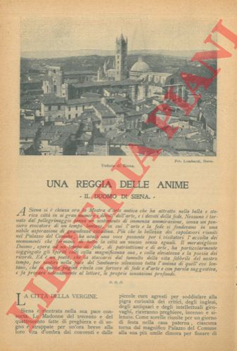 GALLARATI-SCOTTI F.Tommaso - - Il Duomo di Siena.