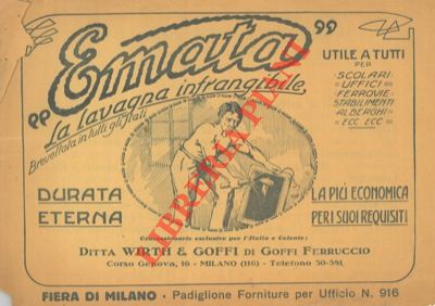 Emata. - La lavagna infrangibile.
