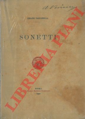PASCARELLA Cesare - - Sonetti.