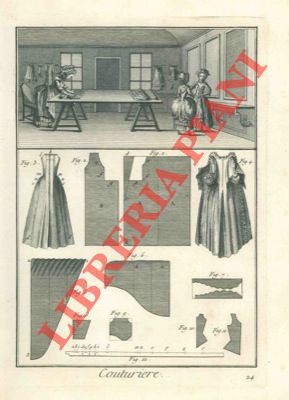 Encyclopedie mthodique - Dictionnaire des Manufactures & Arts par R. de la Platire - - Couturire.