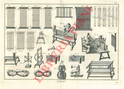 Encyclopedie mthodique - Dictionnaire des Manufactures & Arts par R. de la Platire - - Lisse.