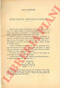 SILIPRANDI Otello - - Riscontri archeologici.