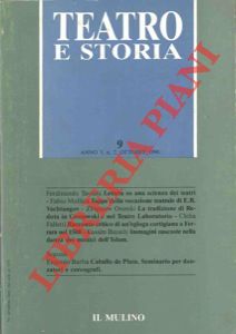 AA.VV. - - Teatro e storia. Numero 9.