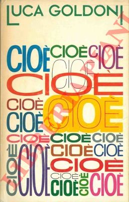 GOLDONI  Luca - - Cio.