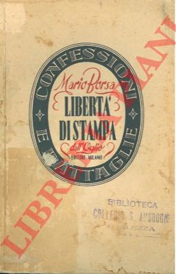 BORSA Mario - - Libert di stampa.