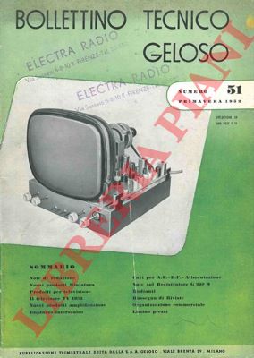 Geloso - - Bollettino tecnico Geloso n 51