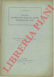 SALVADORI Tommaso - - Studio intorno alle specie del gen. 