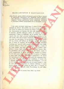 FORATTI Aldo - - Marcantonio e Raffaelllo.