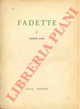SAND George - - Fadette.