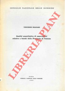 SGADARI Vincenzo - - Analisi quantitativa di osservazioni relative a boschi della Provincia di Cosenza.