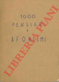 BOGGIANO Francesco - - Pensieri, preci e canzoni dedicati alla giovent italiana.