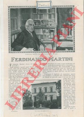 FORZANO Gioacchino - - Ferdinando Martini.