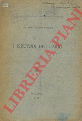 COPPA PATRINI Amalia - - I rizopodi del Lario.
