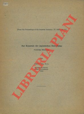 OKA Asajiro - - Zur Kenntnis der japanischen Botryllidae.