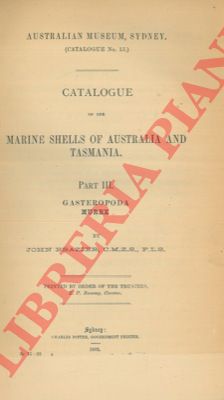 BRAZIER John - - Catalogue of the Marine Shells of Australia and Tasmania. Part III Gasteropoda Murex.