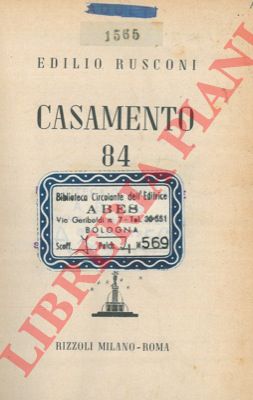 RUSCONI Edilio - - Casamento 84.