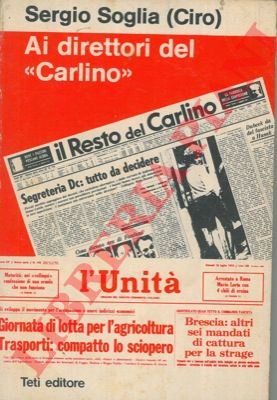 SOGLIA Sergio (Ciro) - - Ai direttori del 