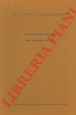 CANZONERI Silvano - CESARI Paolo - - Dino Menghini (1932-1985).