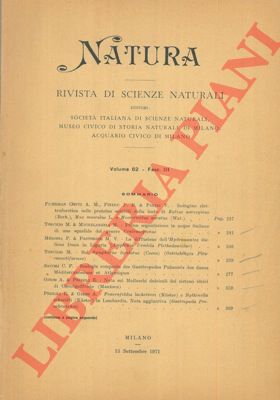 GIROD Alberto - PEZZOLI Enrico - - Frauenfeldia lacheineri (Kuster) e Bythinella schmidti (Kuster) in Lombardia. Nota aggiuntiva.