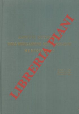 FALCHI Paolo - MATTEI Franco - VERI Giuliano - - Aspetti economici dell'irrigazione nelle regioni meridionali.