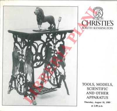 CHRISTIE'S - - Tools, models, scientific and other apparatus.
