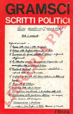GRAMSCI Antonio - - Scritti politici. 
