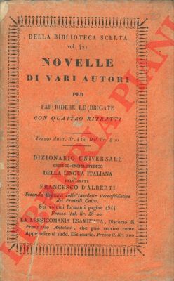 - - Novelle di vari autori per far ridere le brigate ..