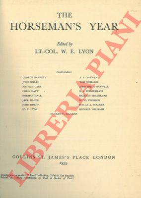 (LYON W.E.) - - The horseman's year 1955.