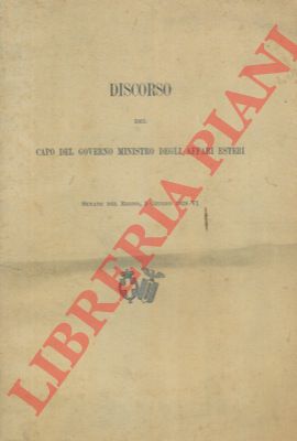 (Mussolini) - - Discorso del Capo del Governo Ministro degli Affari  Esteri. Senato del Regno, 5 giugno 1928-VI