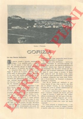 PARINI Piero - - Gorizia. La sua fatale italianit.