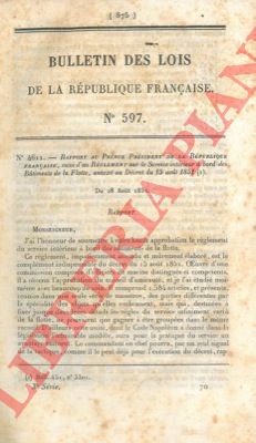 - - Bulletin des lois de la Rpublique Franaise, 1852.