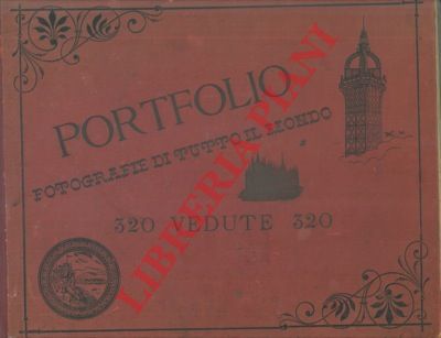 - - Portfolio di fotografie di citt, paesaggi e pitture celebri raccolte ... da J.L. Stoddard contenente una collezione rara e scelta di vedute fotografiche della natura e dell'arte di tutto il mondo.