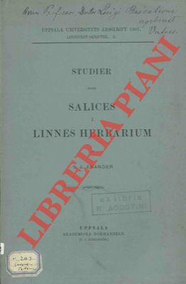 ENANDER S. J. - - Studie ofver salices i linnes herbarium.