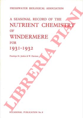 JENKIN P. M. - DAVISON W. - - A seasonal record of the nutrient chemistry of Windermere for 1931-1932.