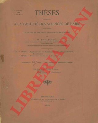 ROULE Louis - - Recherches sur les Ascidies simples des cotes de Provence. Phallusiades.