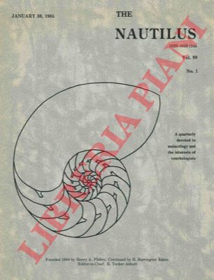 - - The Nautilus. A quarterly devoted to malacology and the interests of conchologists.