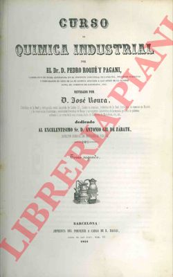 ROQUE Y PAGANI D. Pedro - - Curso de quimica industrial.