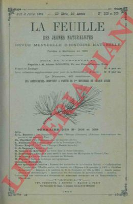 - - Feuille des jeunes naturalistes.