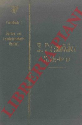 J. Peemoller. Hildesheim - - Illustr. Preisliste N 1 uber Garten- und Land- wirtschafts-Artikel.