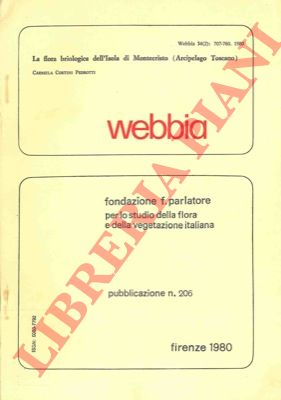 CORTINI PEDROTTI Carmela - - La flora briologica dell'Isola di Montecristo (Arcipelago Toscano).