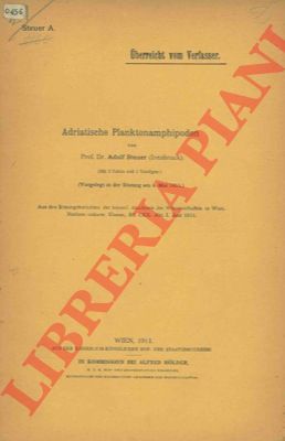 STEUER Adolf - - Adriatische Planktonamphipoden.
