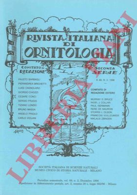 BRICHETTI Pierandrea - MASSA Bruno - - Check-list degli uccelli italiani aggiornata a tutto il 1997. 