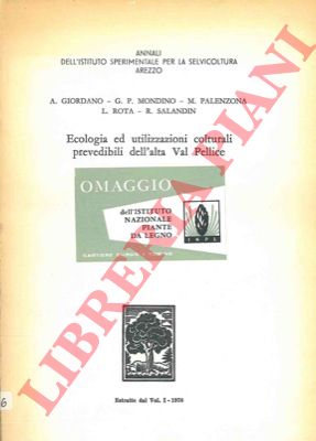 GIORDANO A. et AA. - - Ecologia ed utilizzazioni colturali prevedibili dell'alta Val Pellice.