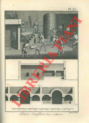 Encyclopedie mthodique - - Glacerie, ou l'art de fabriquer les glaces.