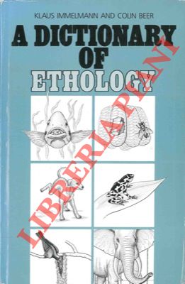 IMMELMANN Klaus - BEER Colin - - A dictionary of ethology.