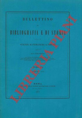 FAVARO Antonio - - Intorno alla vita ed alle opere di Prosdocimo d Beldomandi, matematico padovano del secolo XV