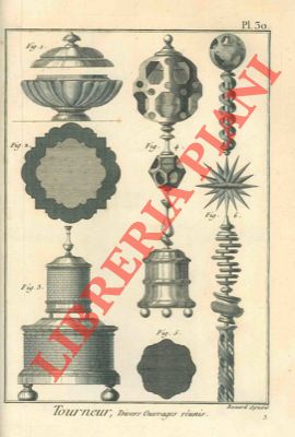 Encyclopedie mthodique - - Art du torneur.