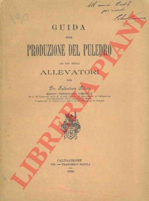 PILUSO Salvatore - - Guida alla produzione del puledro ad uso degli allevatori.